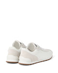 Brunello Cucinelli Brunello Cucinelli Suede and calfskin runners with monili