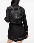 Ganni Ganni Bucky nylon small backpack