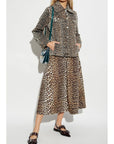 Ganni GANNI Skirts Brown