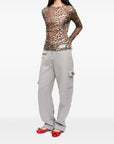 Ganni Ganni Leopard print t-shirt