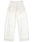 Studio Nicholson STUDIO NICHOLSON Trousers White