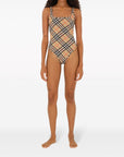 Burberry Burberry check-pattern swimsuit