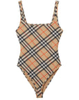 Burberry Burberry check-pattern swimsuit