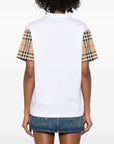 Burberry Burberry Vintage Check-sleeve T-shirt
