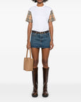Burberry Burberry Vintage Check-sleeve T-shirt