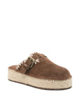 Mou Mou Sandals Leather Brown