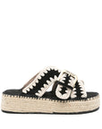 Mou Mou Sandals Black