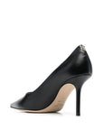 Jimmy Choo Jimmy Choo Romy 85 Kid Leather Pointy Toe Pumps