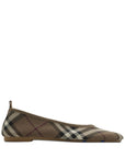 Burberry Burberry checkered Ballerina in jacquard
