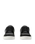 Burberry Burberry Leather, suede and check sneakers