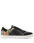 Burberry Burberry Leather, suede and check sneakers