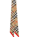 Burberry Burberry Check silk foulard