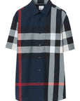 Burberry Burberry Somerton Checked Regular-fit Stretch-cotton Shirt
