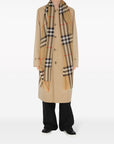 Burberry Burberry Check wool and silk scarf