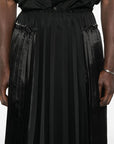 Comme Des Garcons Comme Des Garcons Pleated midi skirt