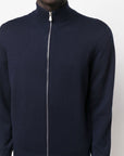 Brunello Cucinelli Brunello Cucinelli Cashmere high neck zip-up cardigan