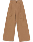 Chloé Chloé Chloé Cotton wide-leg trousers