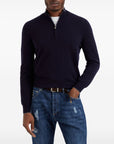 Brunello Cucinelli Brunello Cucinelli Cashmere Quarter-Zip Sweater