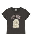 Ganni GANNI T-shirts and Polos DARK GREY