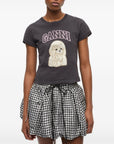 Ganni GANNI T-shirts and Polos DARK GREY