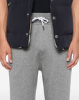 Brunello Cucinelli Brunello Cucinelli Mélange-effect track pants