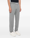 Brunello Cucinelli Brunello Cucinelli Mélange-effect track pants