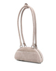 Self-Portrait Self-Portrait Suede mini shoulder bag