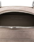 Self-Portrait Self-Portrait Suede mini shoulder bag