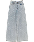 Self-Portrait Self-portrait Jeans Clear Blue