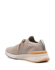 Brunello Cucinelli Brunello Cucinelli Runners in wool and semi-gloss calfskin