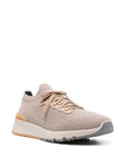 Brunello Cucinelli Brunello Cucinelli Runners in wool and semi-gloss calfskin
