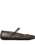 Jimmy Choo Jimmy Choo The Jelly Ballerina Flats with Crystal Embellishment