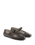 Jimmy Choo Jimmy Choo The Jelly Ballerina Flats with Crystal Embellishment
