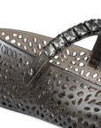 Jimmy Choo Jimmy Choo The Jelly Ballerina Flats with Crystal Embellishment