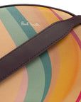 Paul Smith Paul Smith Swirl leather crossbody bag
