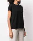 Brunello Cucinelli Brunello Cucinelli Brass-embellished crew-neck T-shirt