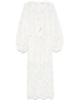 Zimmermann Zimmermann Coco lace midi dress - ivory