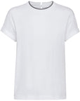 Brunello Cucinelli Brunello Cucinelli Contrast-trim T-shirt