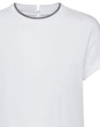 Brunello Cucinelli Brunello Cucinelli Contrast-trim T-shirt