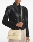 Tory Burch Tory Burch Kira Diamond small leather shoulder bag