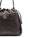 Brunello Cucinelli Brunello Cucinelli Mellow small bucket bag in soft leather with monili