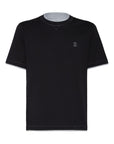 Brunello Cucinelli Brunello Cucinelli Contrast-stitching T-shirt