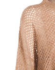 Brunello Cucinelli Brunello Cucinelli Natural Dazzling Dress