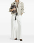 Brunello Cucinelli Brunello Cucinelli Dazzling Rib sweater in Soft wool, cashmere and mohair