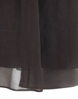 Brunello Cucinelli Brunello Cucinelli Sheer A-line skirt