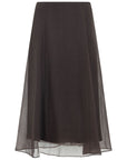 Brunello Cucinelli Brunello Cucinelli Sheer A-line skirt