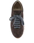 Brunello Cucinelli Brunello Cucinelli Suede runners with shiny tab