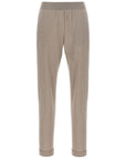Brunello Cucinelli Brunello Cucinelli Lurex-detail trousers