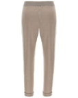 Brunello Cucinelli Brunello Cucinelli Lurex-detail trousers