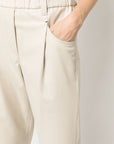 Brunello Cucinelli Brunello Cucinelli Elasticated straight-leg trousers